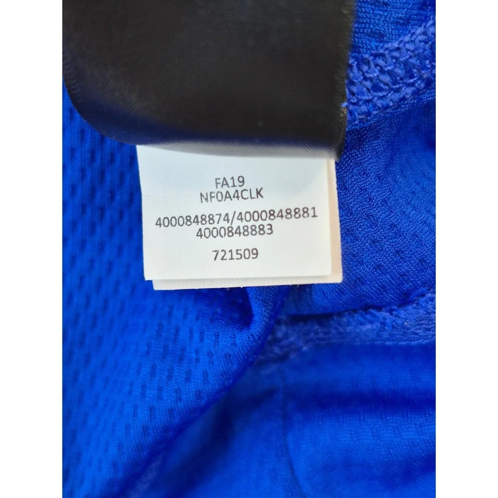 The North Face 1/4 Zip Pullover Men's XXL Blue Performance Shirt Chest Pocket